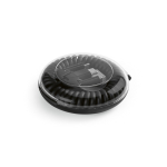 Cabo tudo em um de plástico reciclado com carregamento rápido 60W cor preto
