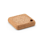 Conjunto de bases para copos redondas em cortiça natural fabricado na UE cor natural