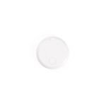 Localizador de plástico reciclado compatível com Apple e Android cor branco segunda vista frontal 