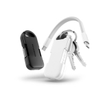 Carregador portátil porta-chaves ultracompacto em plástico reciclado 1.000mAh