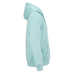Sweatshirt unissexo com capuz em algodão orgânico 300 g/m² cor verde-claro segunda vista