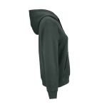 Sweatshirt com capuz de algodão orgânico para senhora 300 g/m² Bondi cor verde-escuro segunda vista