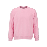 Sweatshirt unissexo de algodão orgânico em felpa escovada 300 g/m² Waikiki cor cor-de-rosa vista frontal 