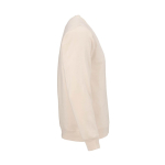 Sweatshirt unissexo de algodão orgânico em felpa escovada 300 g/m² Waikiki cor bege segunda vista