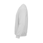 Sweatshirt unissexo de algodão orgânico em felpa escovada 300 g/m² Waikiki cor cinzento-claro terceira vista 