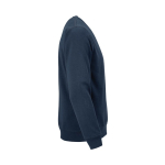 Sweatshirt unissexo de algodão orgânico em felpa escovada 300 g/m² Waikiki cor azul-marinho segunda vista