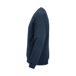 Sweatshirt unissexo de algodão orgânico em felpa escovada 300 g/m² Waikiki cor azul-marinho terceira vista 