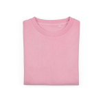Sweatshirt de mulher em algodão orgânico com gola redonda 300 g/m² Waikiki cor cor-de-rosa segunda vista frontal 