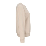 Sweatshirt de mulher em algodão orgânico com gola redonda 300 g/m² Waikiki cor bege segunda vista