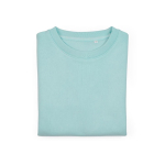 Sweatshirt de mulher em algodão orgânico com gola redonda 300 g/m² Waikiki cor verde-claro segunda vista frontal 