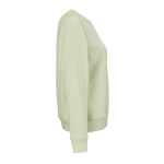 Sweatshirt de mulher em algodão orgânico com gola redonda 300 g/m² Waikiki cor verde pastel segunda vista
