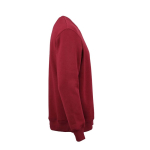 Sweatshirt unissexo em algodão orgânico com gola redonda 340 g/m² Nazaré cor bordeaux segunda vista