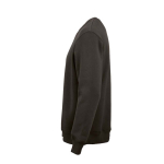 Sweatshirt unissexo em algodão orgânico com gola redonda 340 g/m² Nazaré cor lilás terceira vista 