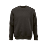 Sweatshirt unissexo em algodão orgânico com gola redonda 340 g/m² Nazaré cor lilás vista frontal 
