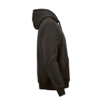 Sweatshirt unissexo com capuz em algodão orgânico 340g/m² Tulum cor lilás segunda vista