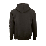 Sweatshirt unissexo com capuz em algodão orgânico 340g/m² Tulum cor lilás vista traseira 