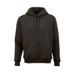 Sweatshirt unissexo com capuz em algodão orgânico 340g/m² Tulum cor lilás vista frontal 