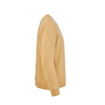 Sweatshirt unissexo de algodão orgânico com felpa francesa 300 g/m² Capri cor amarelo segunda vista
