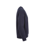 Sweatshirt unissexo de algodão orgânico com felpa francesa 300 g/m² Capri cor azul-marinho segunda vista