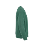 Sweatshirt unissexo de algodão orgânico com felpa francesa 300 g/m² Capri cor verde-escuro segunda vista