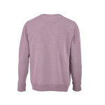 Sweatshirt unissexo de algodão orgânico com felpa francesa 300 g/m² Capri cor lilás vista traseira 