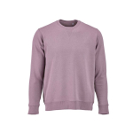 Sweatshirt unissexo de algodão orgânico com felpa francesa 300 g/m² Capri cor lilás vista frontal 