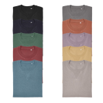 Sweatshirt unissexo de algodão orgânico com felpa francesa 300 g/m² Capri