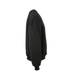 Sweatshirt unissexo oversize em algodão orgânico 340 g/m² Whitehaven cor preto segunda vista