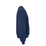 Sweatshirt unissexo oversize em algodão orgânico 340 g/m² Whitehaven cor azul-marinho segunda vista