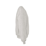 Sweatshirt unissexo oversize em algodão orgânico 340 g/m² Whitehaven cor cinzento-claro mesclado segunda vista