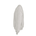 Sweatshirt unissexo oversize em algodão orgânico 340 g/m² Whitehaven cor cinzento-claro mesclado terceira vista 