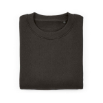 Sweatshirt unissexo oversize em algodão orgânico 340 g/m² Whitehaven cor lilás segunda vista frontal 