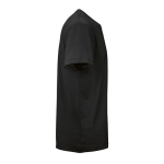 T-shirt unissexo em algodão orgânico corte regular 165g/m² Copacabana cor preto segunda vista