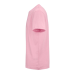 T-shirt unissexo em algodão orgânico corte regular 165g/m² Copacabana cor cor-de-rosa terceira vista 