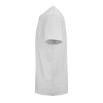 T-shirt unissexo em algodão orgânico corte regular 165g/m² Copacabana cor cinzento-claro terceira vista 