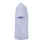 T-shirt unissexo em algodão orgânico corte regular 165g/m² Copacabana cor azul pastel segunda vista