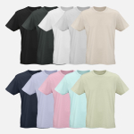 T-shirt unissexo em algodão orgânico corte regular 165g/m² Copacabana