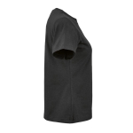 T-shirt de senhora em algodão orgânico ring-spun 165 g/m² Copacabana cor preto segunda vista