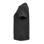 T-shirt de senhora em algodão orgânico ring-spun 165 g/m² Copacabana cor preto terceira vista 