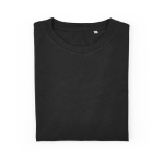 T-shirt de senhora em algodão orgânico ring-spun 165 g/m² Copacabana cor preto segunda vista frontal 