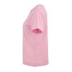 T-shirt de senhora em algodão orgânico ring-spun 165 g/m² Copacabana cor cor-de-rosa terceira vista 