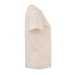 T-shirt de senhora em algodão orgânico ring-spun 165 g/m² Copacabana cor bege segunda vista