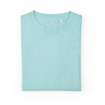 T-shirt de senhora em algodão orgânico ring-spun 165 g/m² Copacabana cor verde-claro segunda vista frontal 