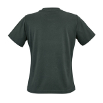 T-shirt de senhora em algodão orgânico ring-spun 165 g/m² Copacabana cor verde-escuro vista traseira 