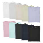 T-shirt de senhora em algodão orgânico ring-spun 165 g/m² Copacabana