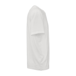 T-shirt unissexo de algodão orgânico em malha canelada 180 g/m² Maya cor branco segunda vista