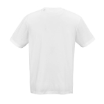 T-shirt unissexo de algodão orgânico em malha canelada 180 g/m² Maya vista traseira 