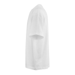 T-shirt unissexo em algodão orgânico, corte oversize 240 g/m² Paloma cor branco terceira vista 