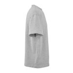 T-shirt unissexo em algodão orgânico, corte oversize 240 g/m² Paloma cor cinzento mesclado segunda vista