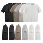 T-shirt unissexo em algodão orgânico, corte oversize 240 g/m² Paloma